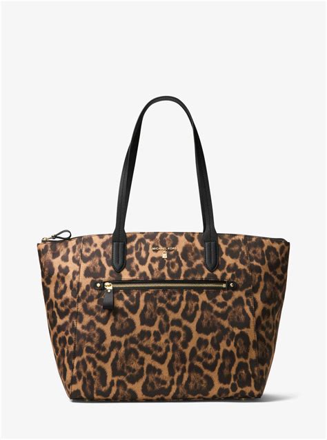 michael kors tas kelsey tote|Michael Kors kelsey leopard.